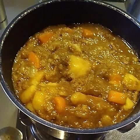 りんご入りカレー