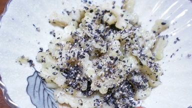 白いゴーヤで胡麻和え レシピ 作り方 By ミルミント 楽天レシピ 白いゴーヤで胡麻和え レシピ 作り方 By ミルミント 楽天レシピ