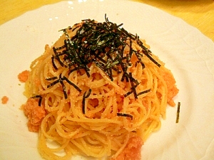 混ぜるだけ 明太子 たらこパスタ レシピ 作り方 By Yunachi 楽天レシピ