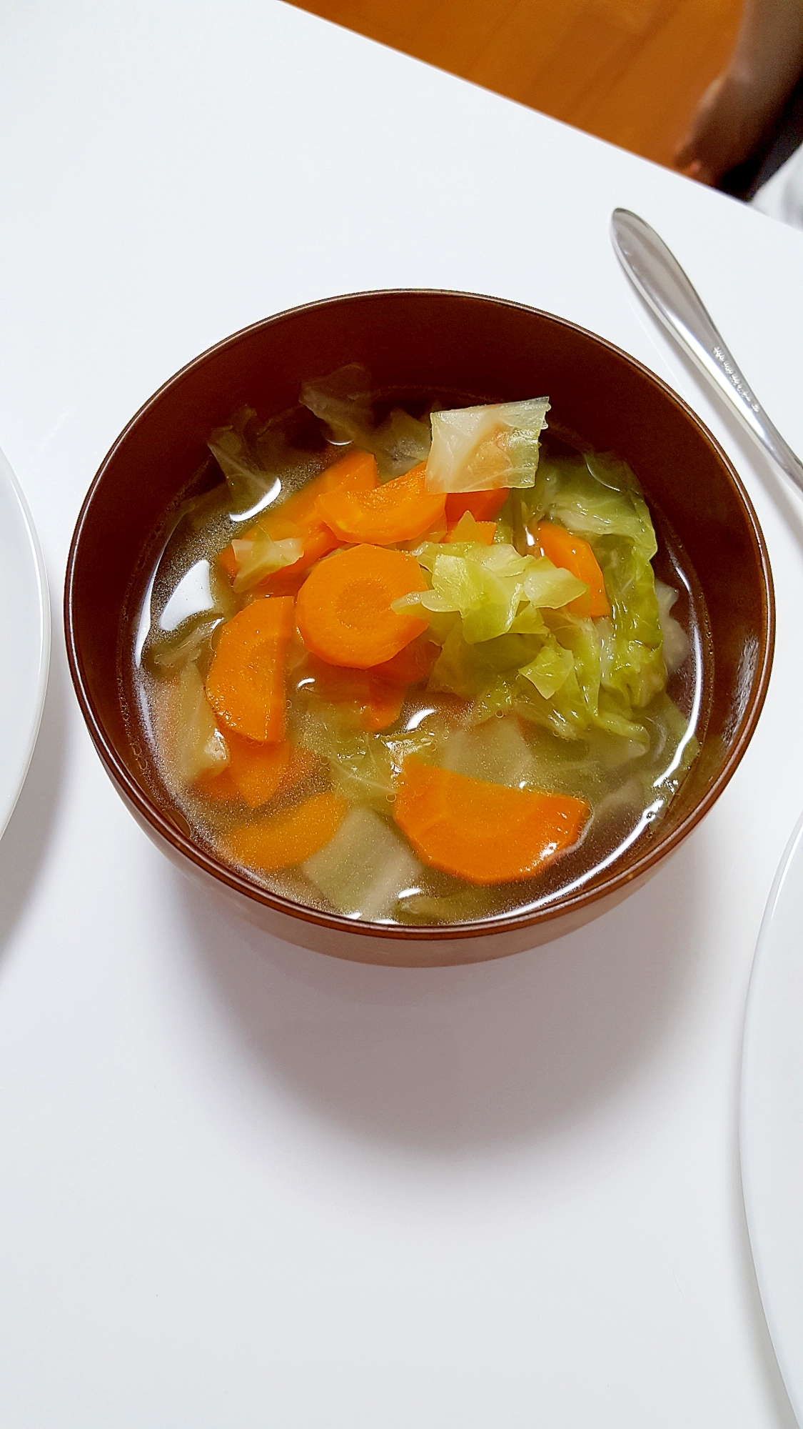 ウェイパーで簡単! 具だくさん野菜スープ！