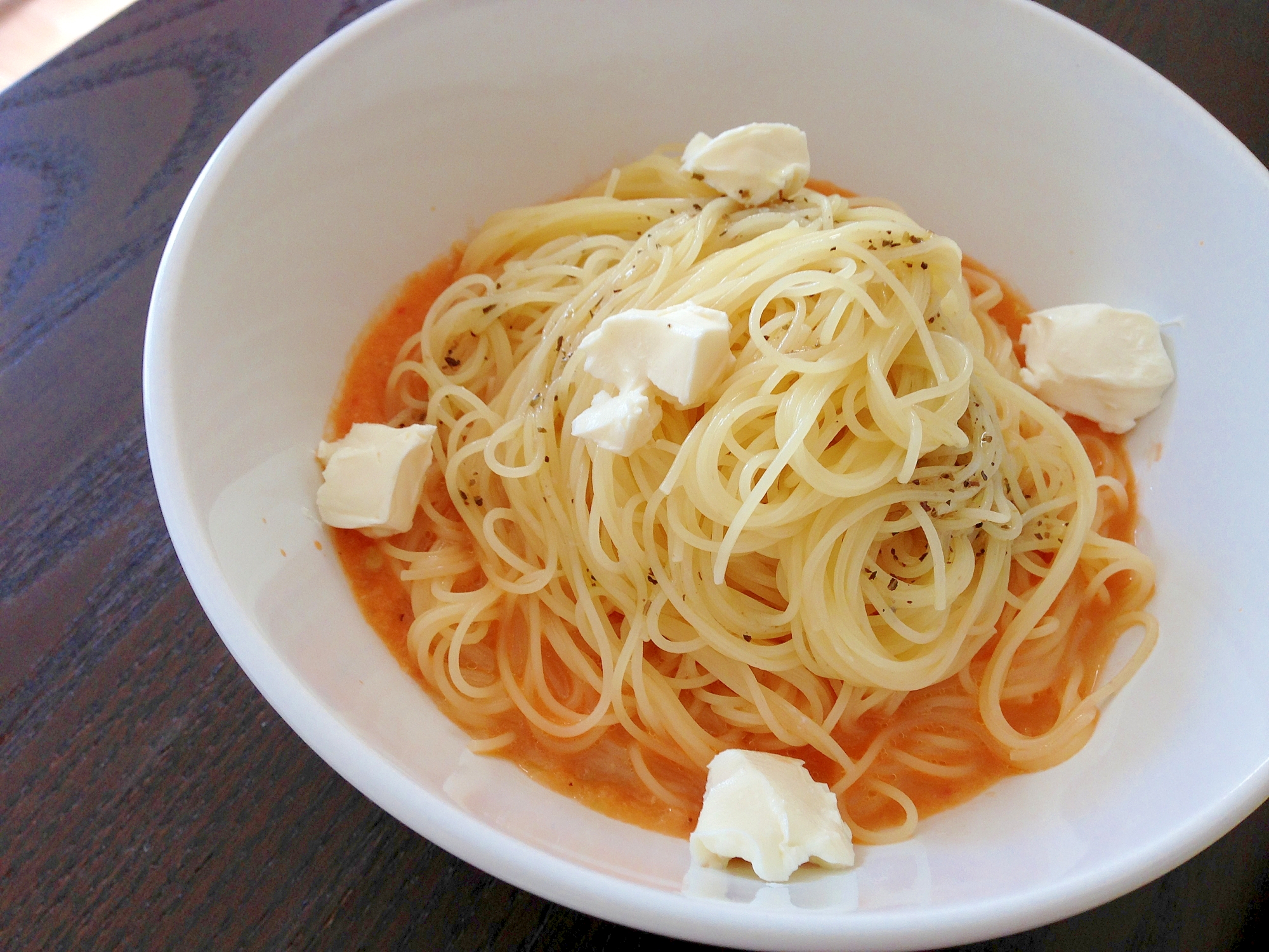 ガスパチョ風冷製スープパスタ