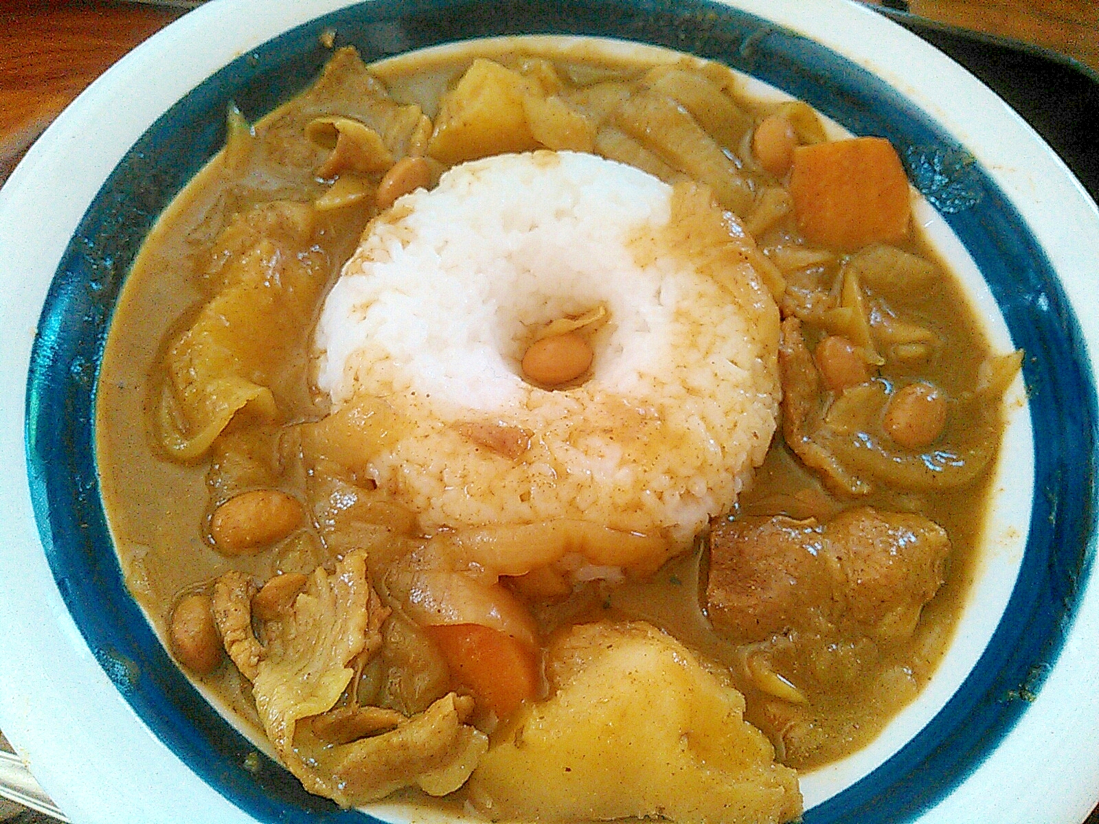 福豆カレー