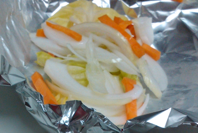 野菜だけ☆ホイル焼き