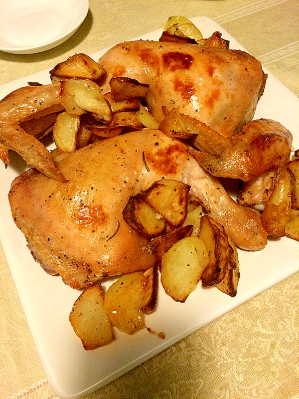 ジューシーローストチキン 14クリスマス レシピ 作り方 By きのこのみみ 楽天レシピ ジューシーローストチキン 14クリスマス レシピ 作り方 By きのこのみみ 楽天レシピ