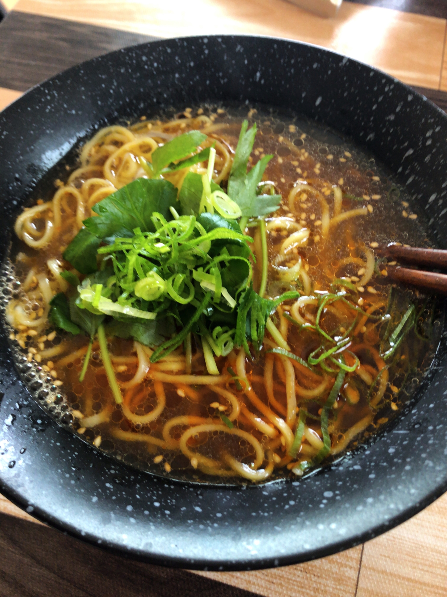 ごま油香る醤油ラーメン レシピ 作り方 By 桜 咲子 楽天レシピ