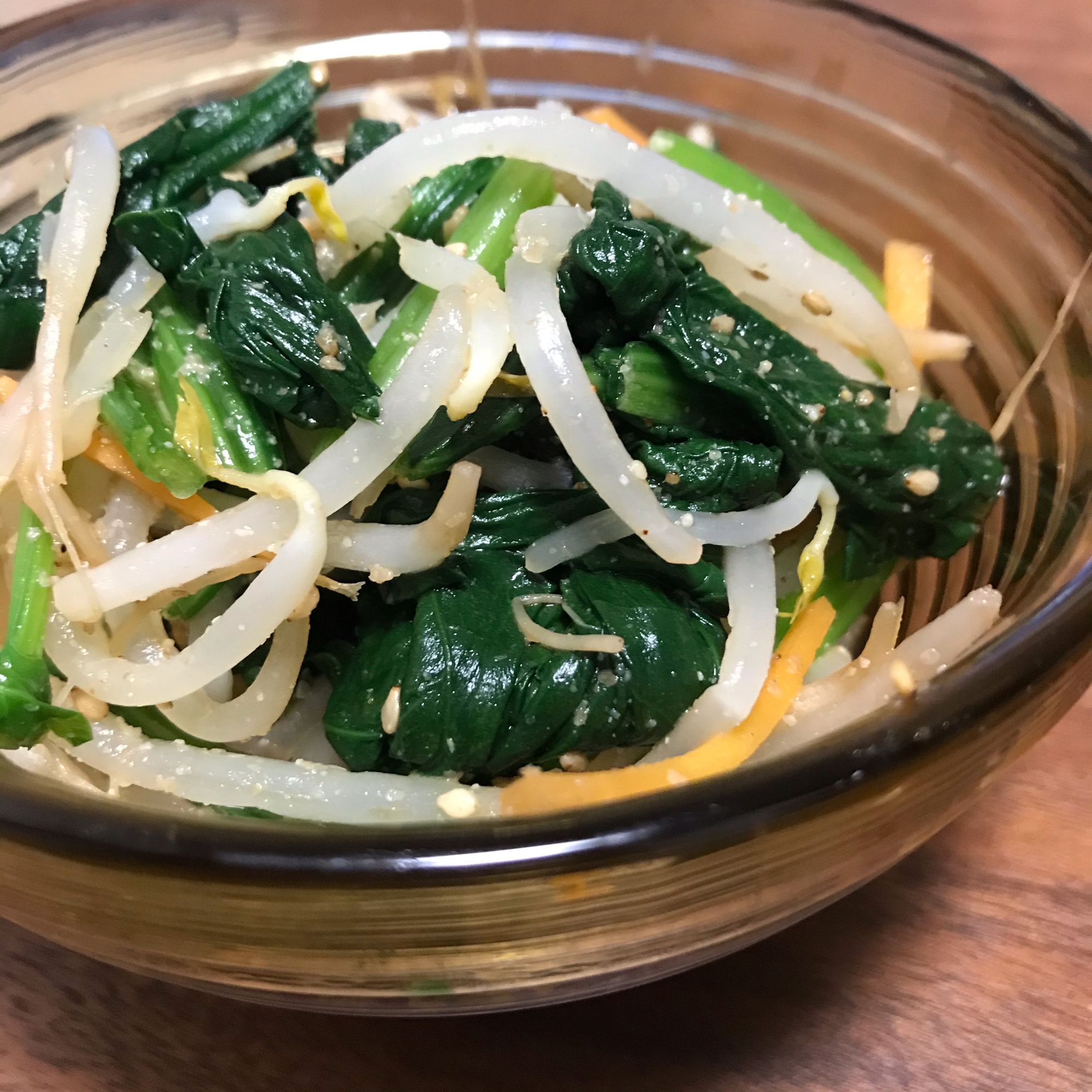 給食の味♡ほうれん草のナムル