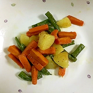 ポテトと野菜のあっさり炒め