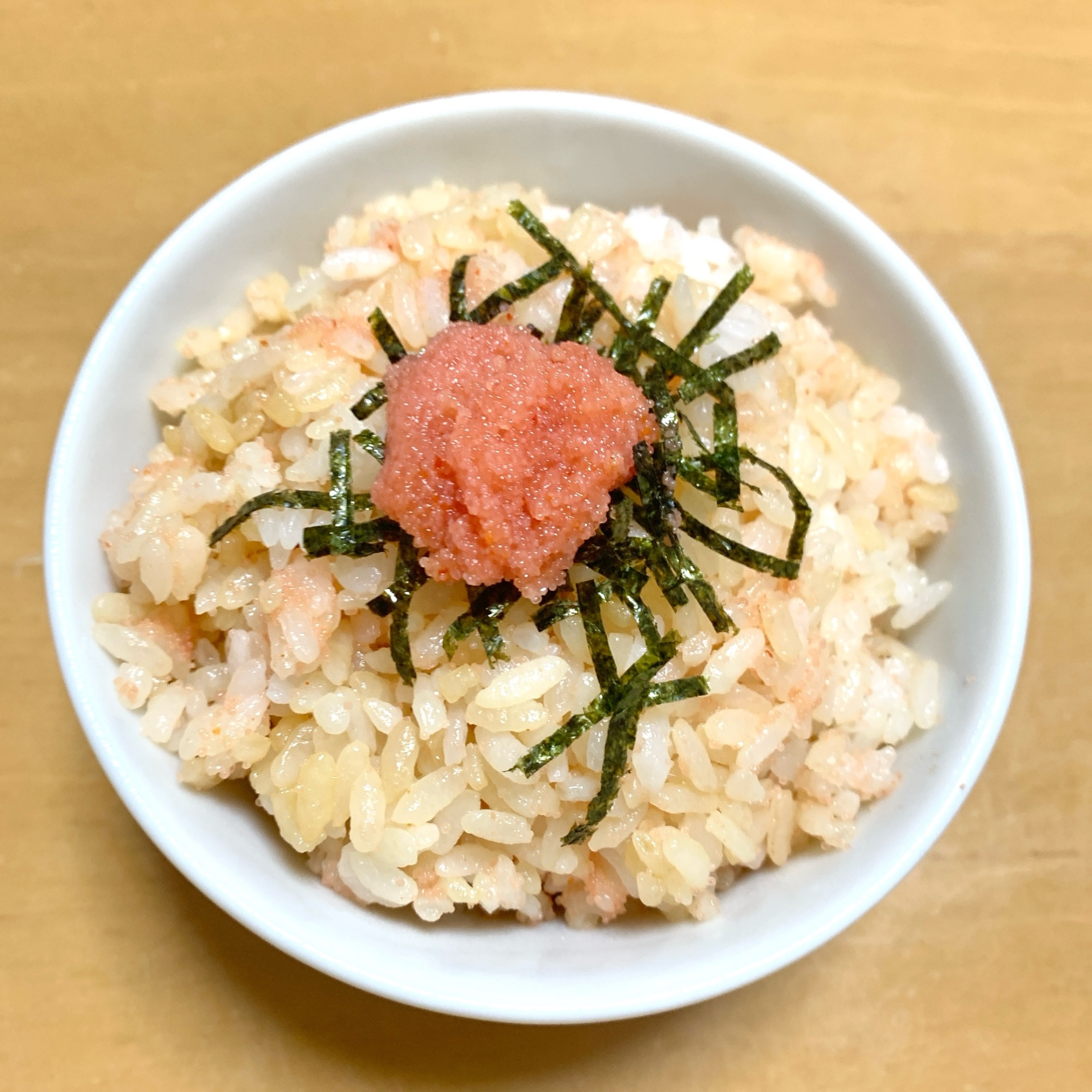 明太バター醤油ご飯