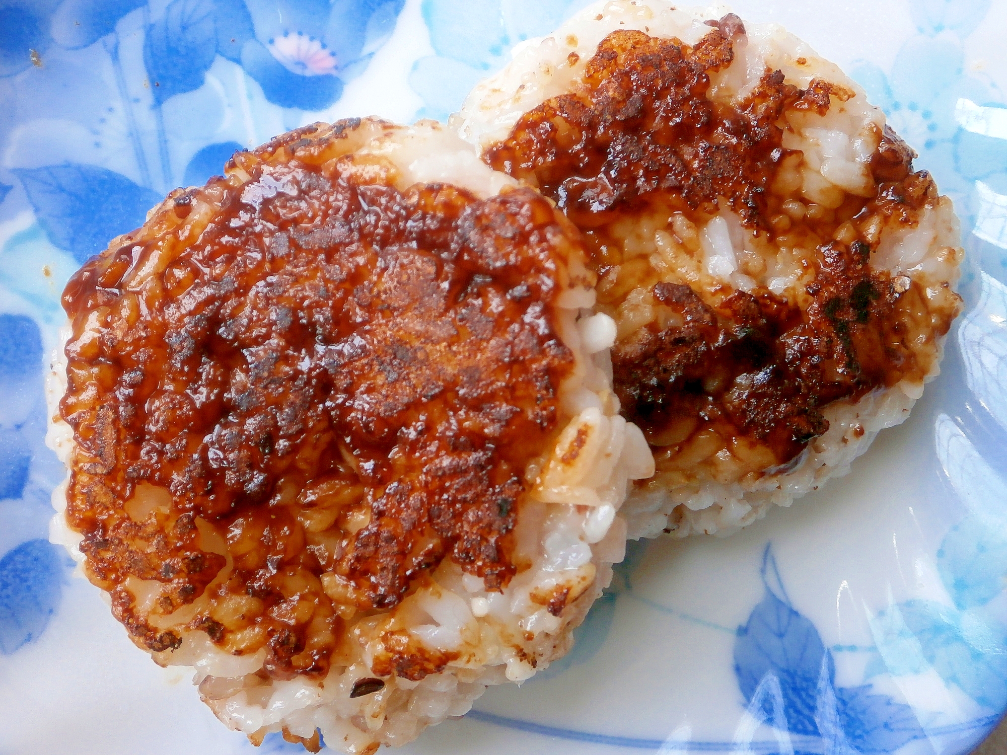 甘味噌だれで☆焼きおにぎり