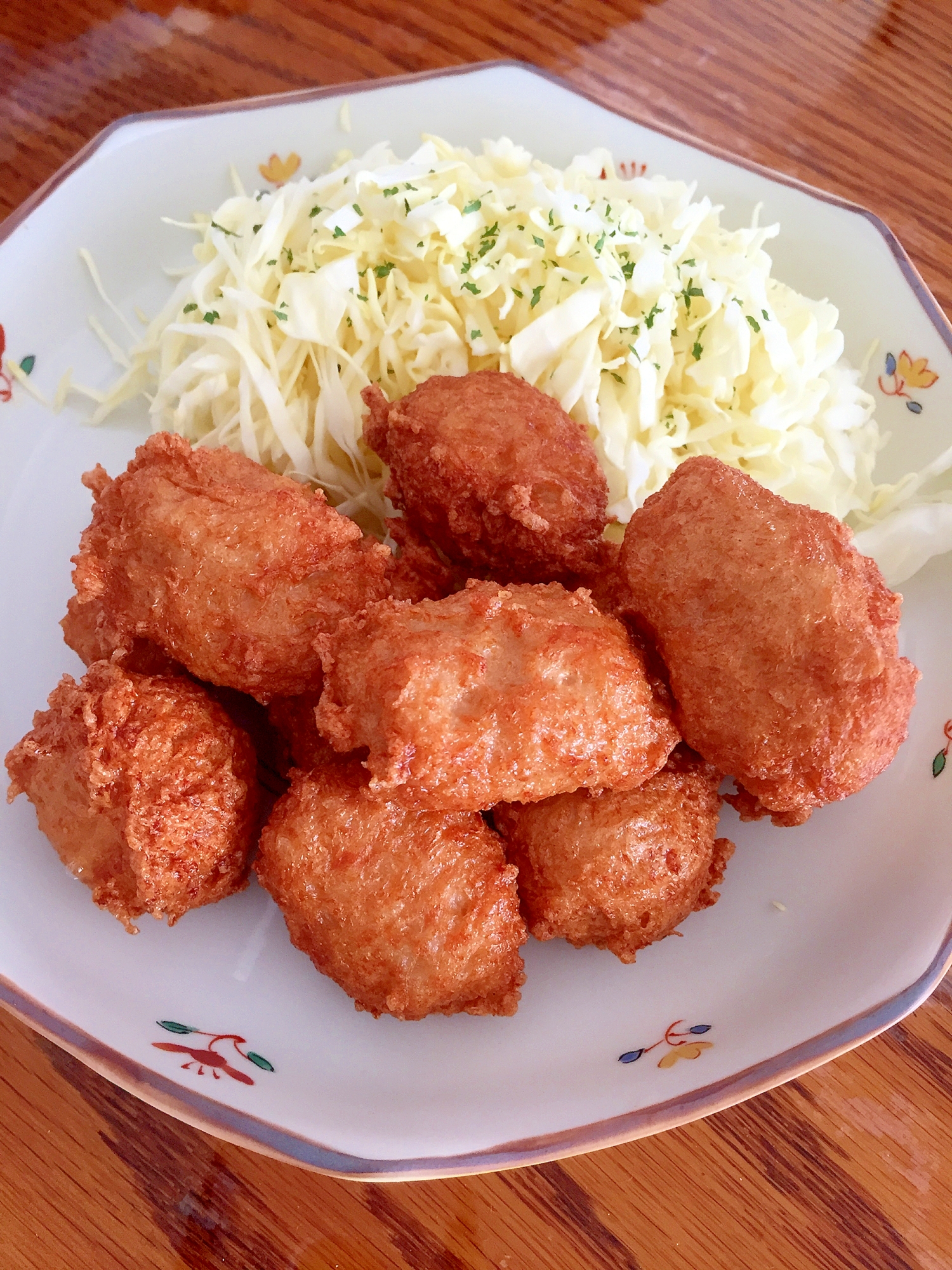 豆腐のチキンナゲット風♪