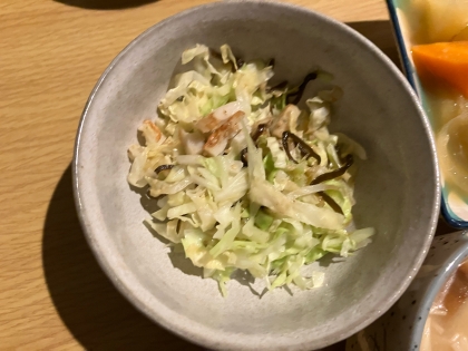ちくわの塩昆布ナムル