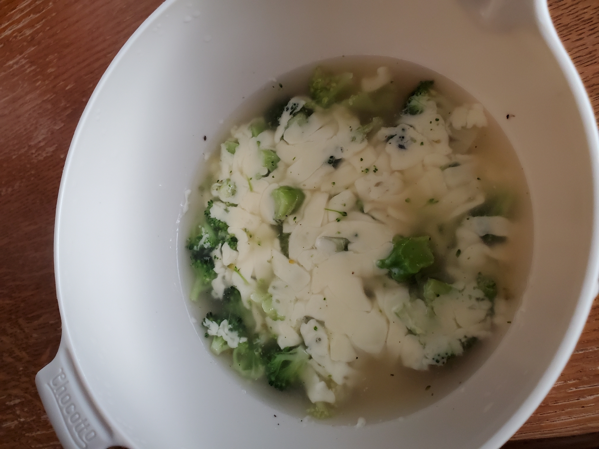 ブロッコリーのチーズスープ