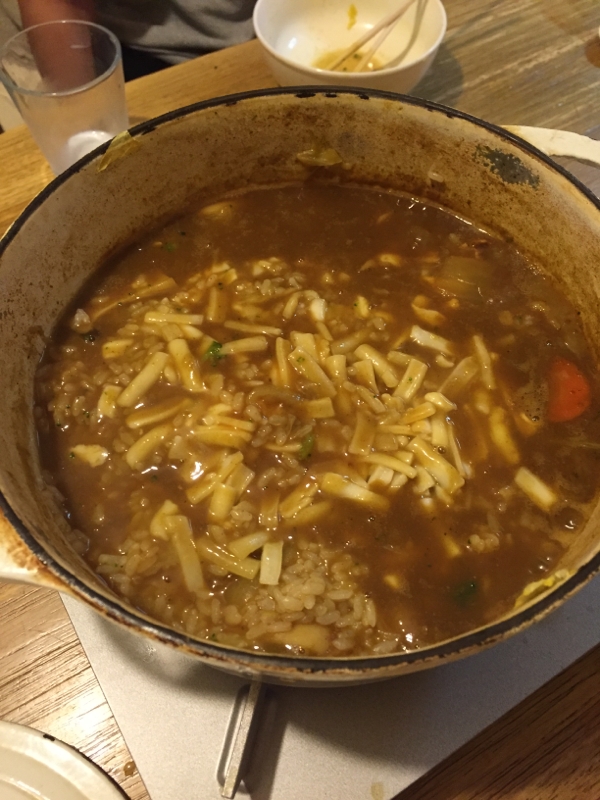 カレーチーズリゾット