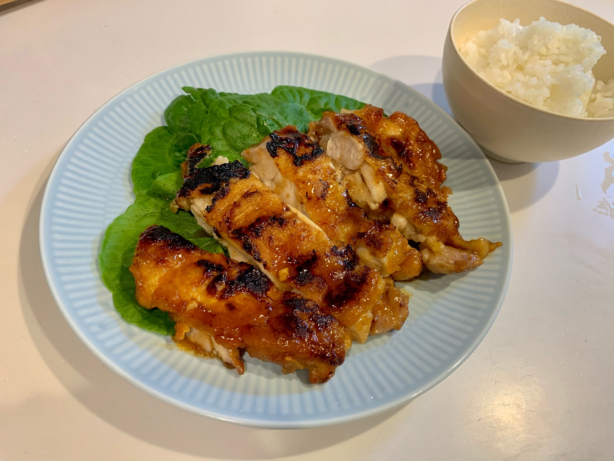 ふんわり照り焼きチキン