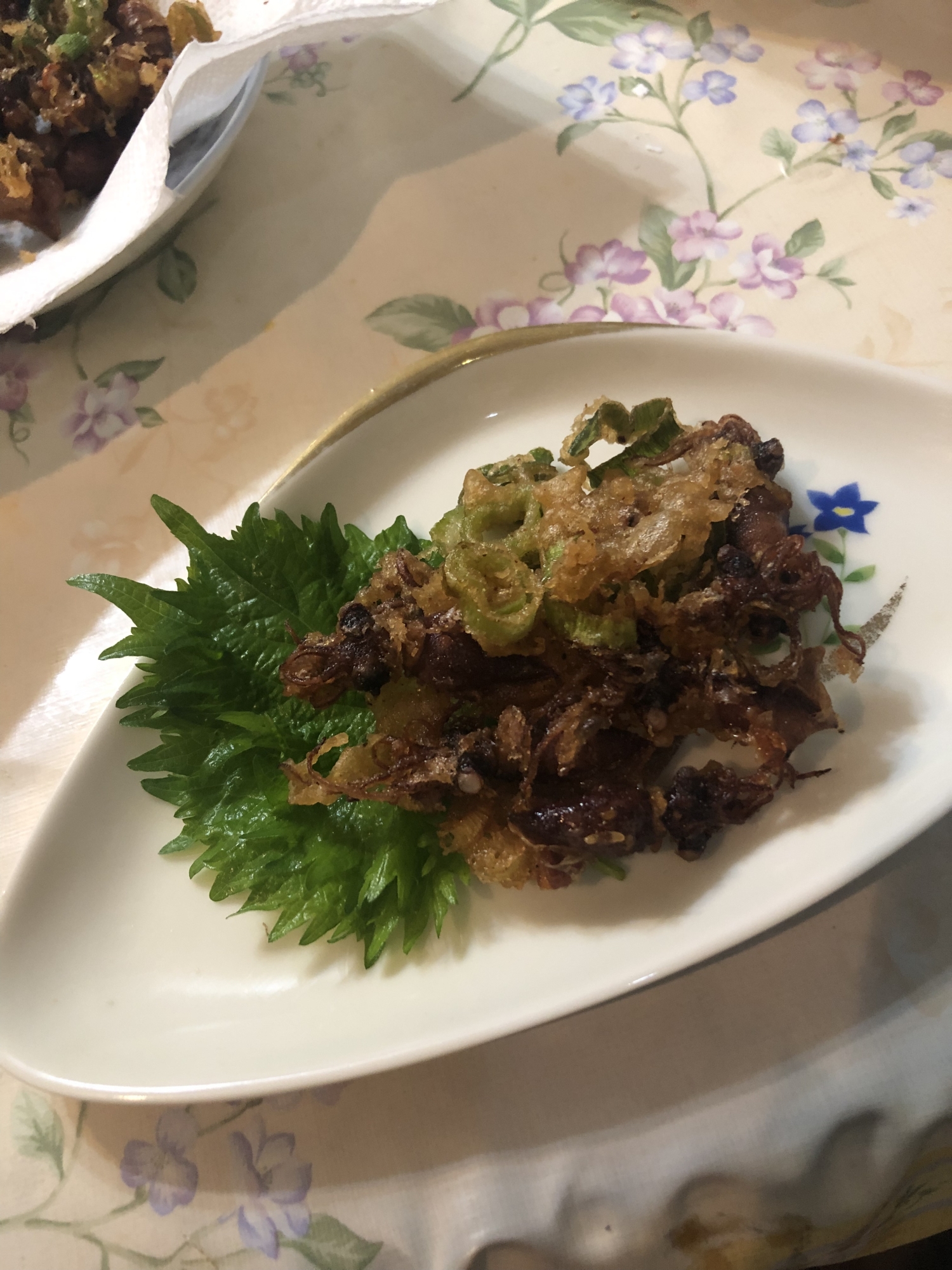ホタルイカのかき揚げ
