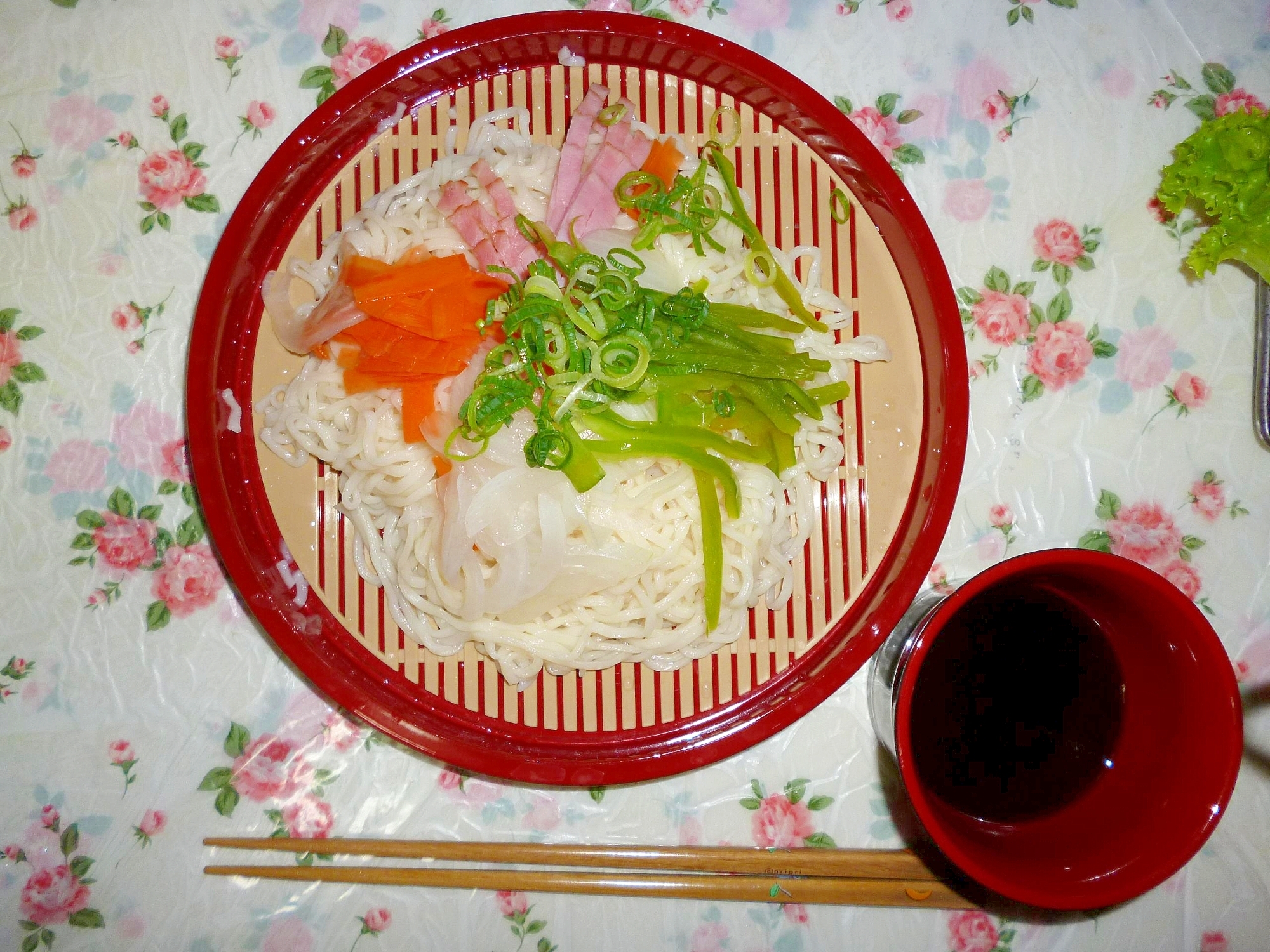 ざるラーメン！