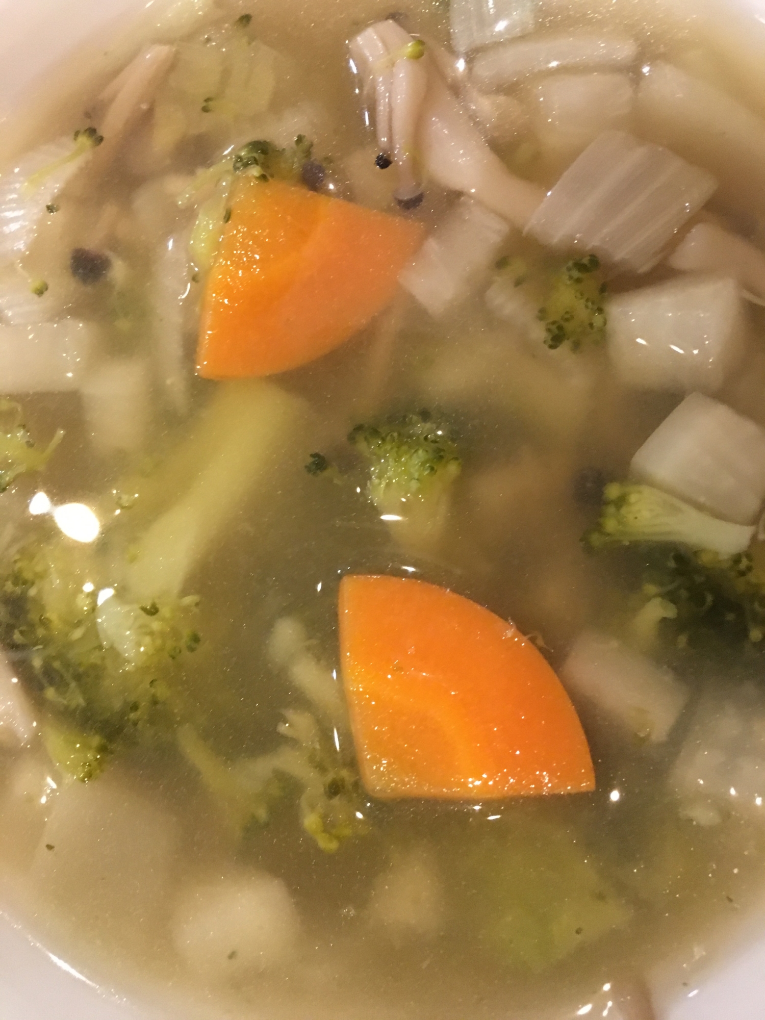 ブロッコリーと大根とたまねぎと人参のスープ レシピ 作り方 By Tommeg12 楽天レシピ