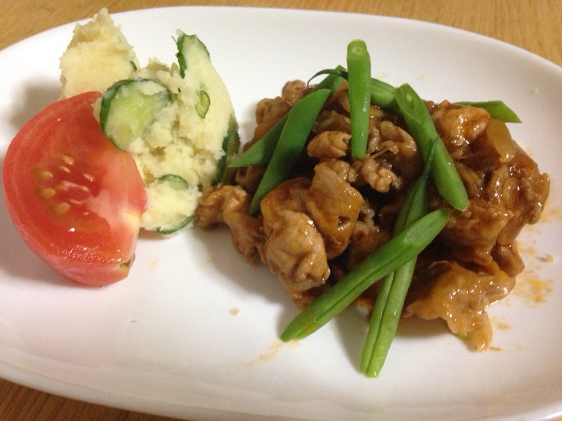 切り落とし肉でポークチャップ レシピ 作り方 By 猫猫ルホ 楽天レシピ