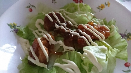 照りマヨ最高ですね！！暑い日でもご飯がモリモリ食べられました。