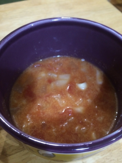 ツナのスープ漬けなので、旨味を全部使えて嬉しいレシピでした(*´ｪ｀*)美味しかったです♫