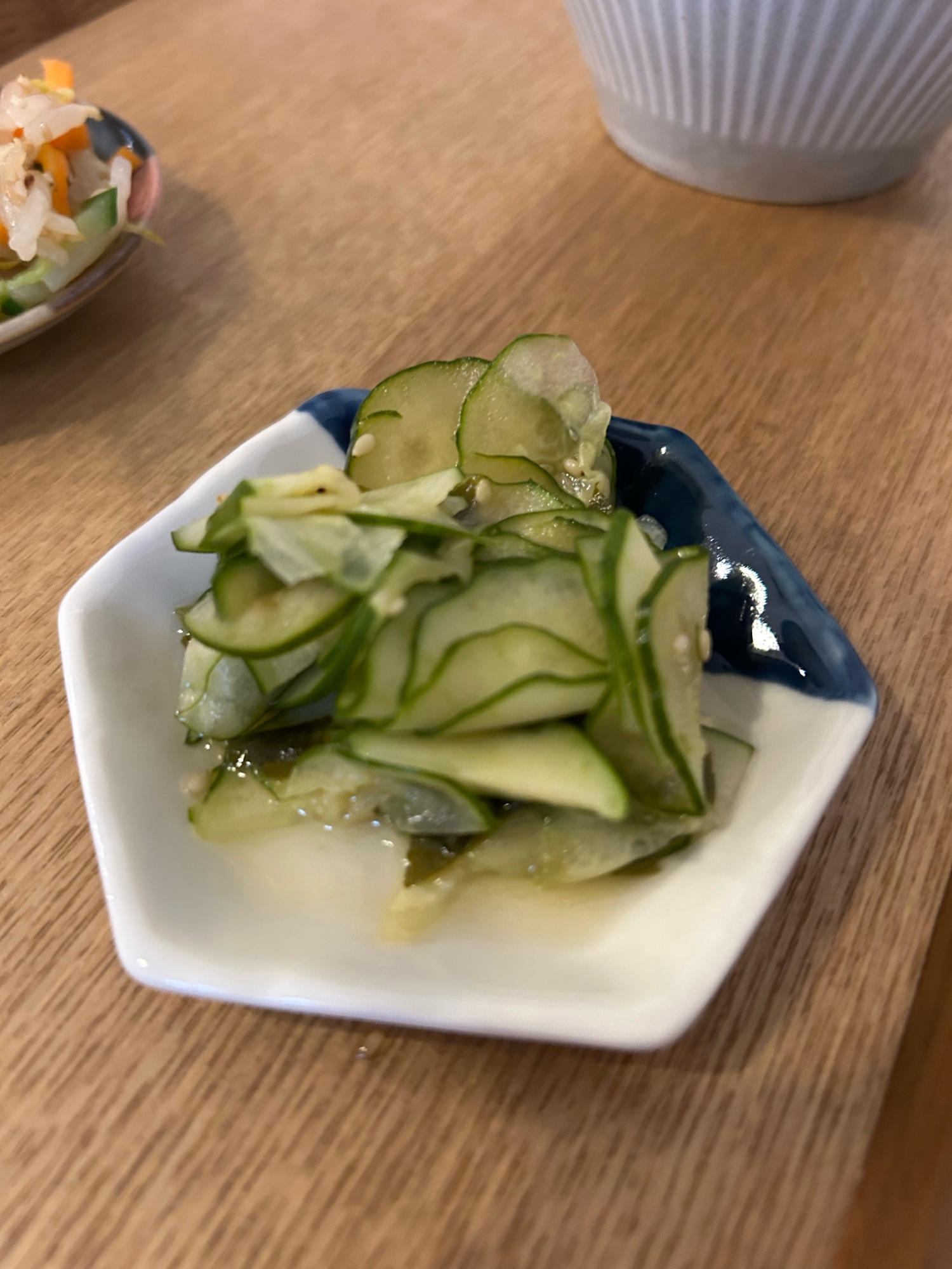 暑い日にぴったり！さっぱりきゅうりの酢の物