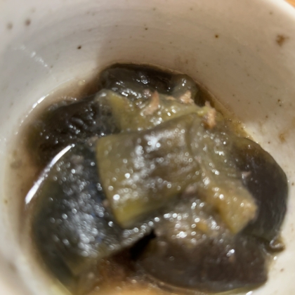 揚げ茄子のお浸し