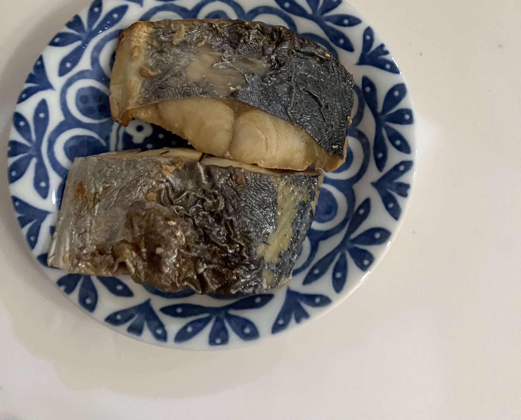 さわらの塩昆布漬け焼き