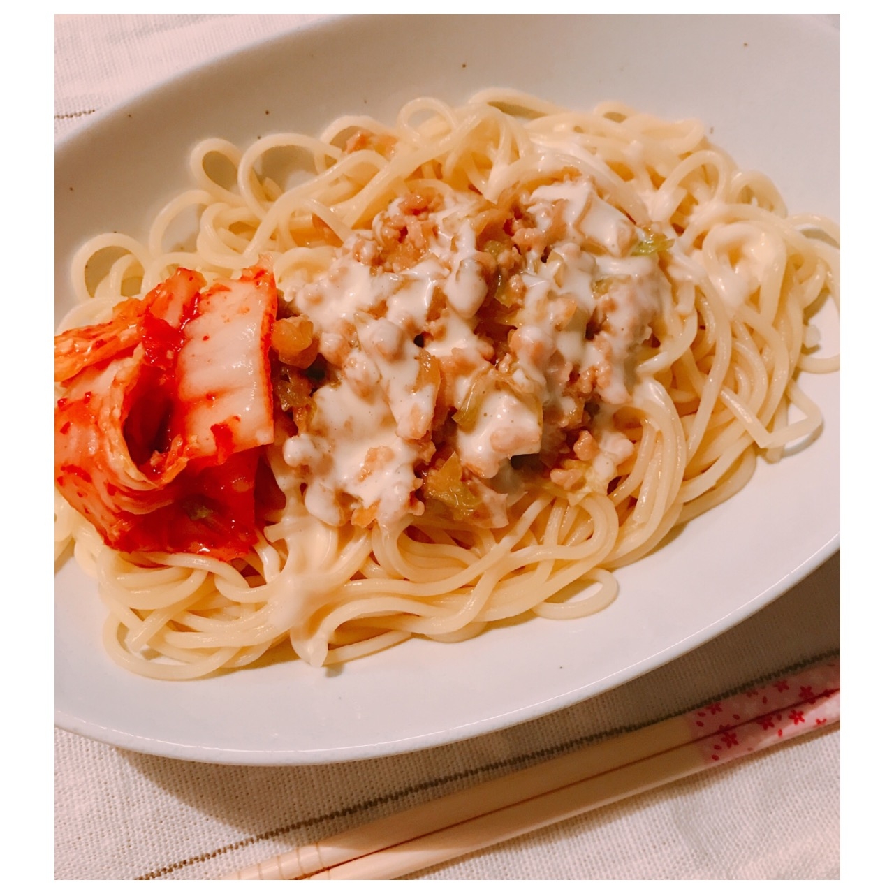味噌ひき肉 キャベツのこってり冷やし中華 レシピ 作り方 By こし餡 楽天レシピ