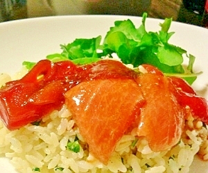 とってもおしゃれで豪華 マグロの洋風ちらし寿司 レシピ 作り方 By 遊星 楽天レシピ