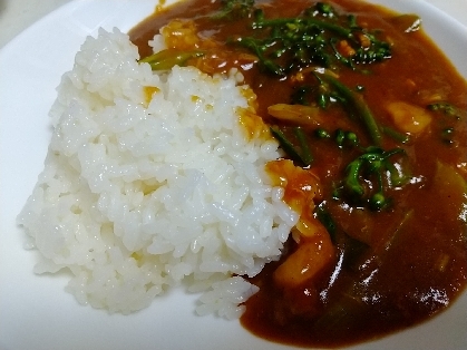 新玉ねぎ入り野菜カレー