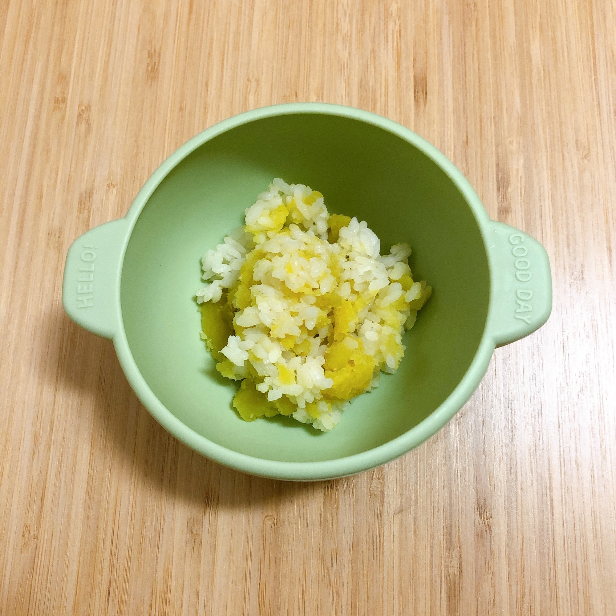 幼児食に！ホットクックで蒸しさつまいもご飯