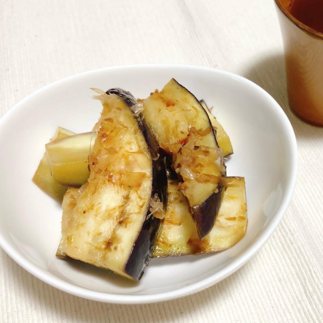 茄子のレンジ蒸し【簡単＊おつまみ】
