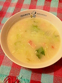 シチュールーで簡単！白菜のうまうまスープ