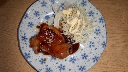 簡単な照り焼きチキン　さっぱり和風味