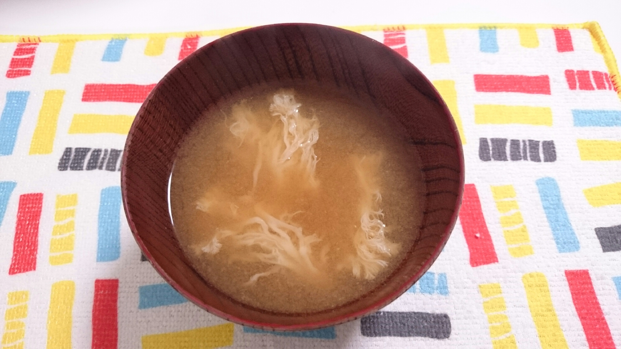 ヤマブシタケの味噌汁