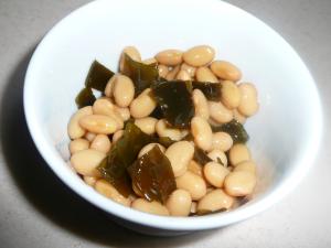 大豆と昆布の甘煮