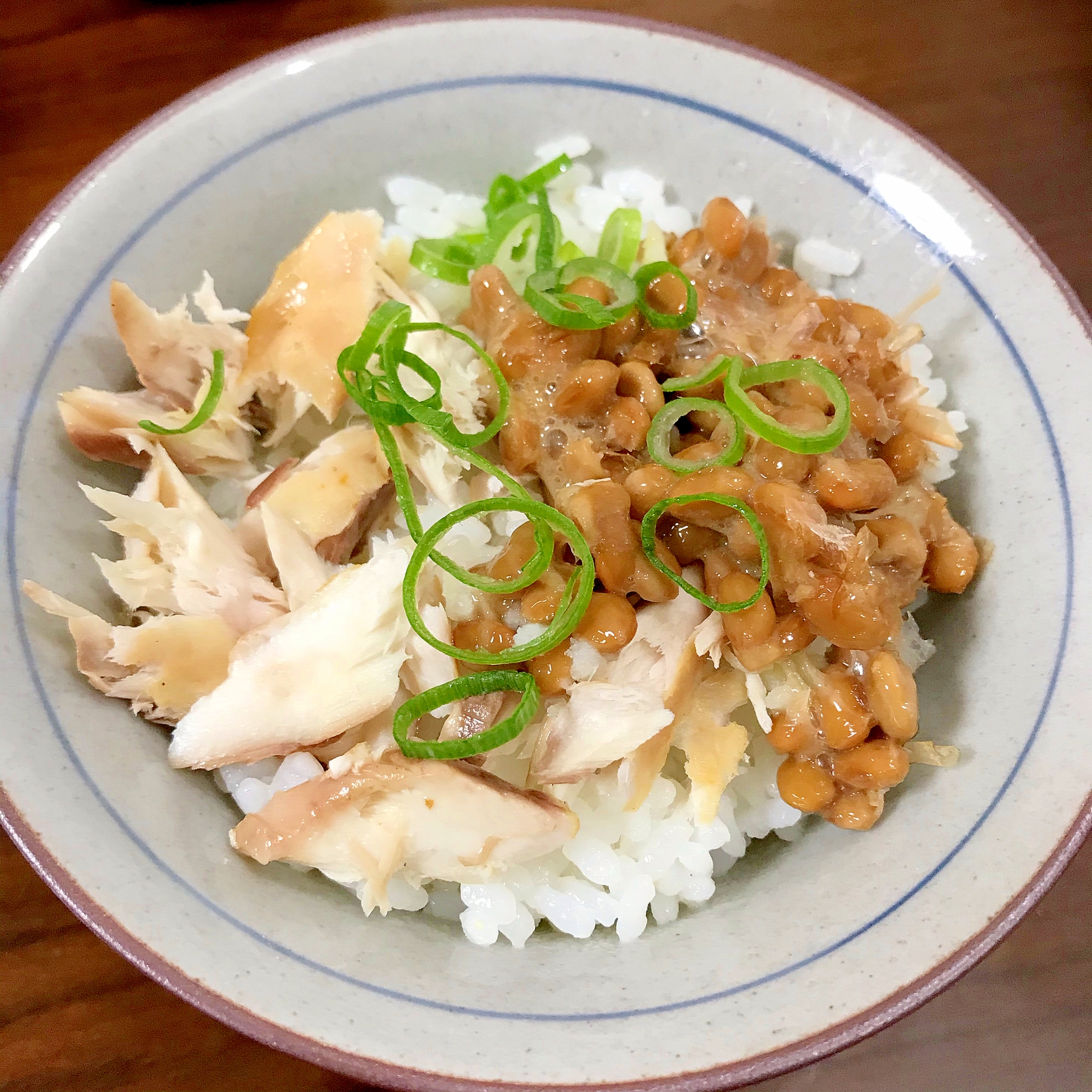 鯖と納豆とネギご飯 レシピ 作り方 By 水玉模様 楽天レシピ