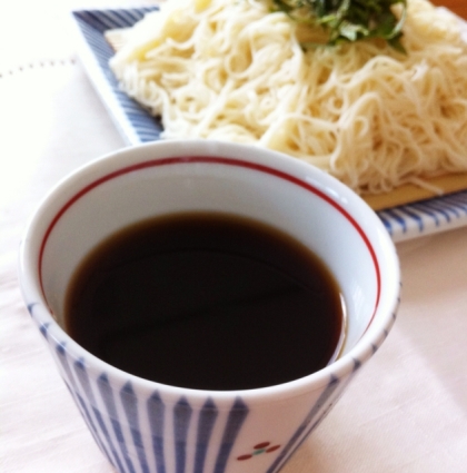 ベーシックなそうめんのつゆ