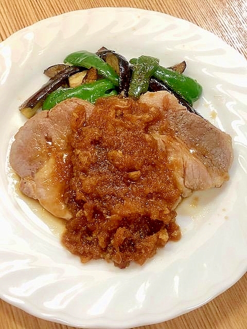 生姜焼きおろしソース