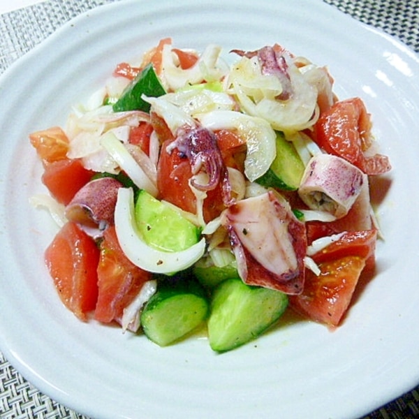 ボイルやりいかで イタリアンサラダ レシピ 作り方 By さとママ3645 楽天レシピ ボイルやりいかで イタリアンサラダ レシピ 作り方 By さとママ3645 楽天レシピ