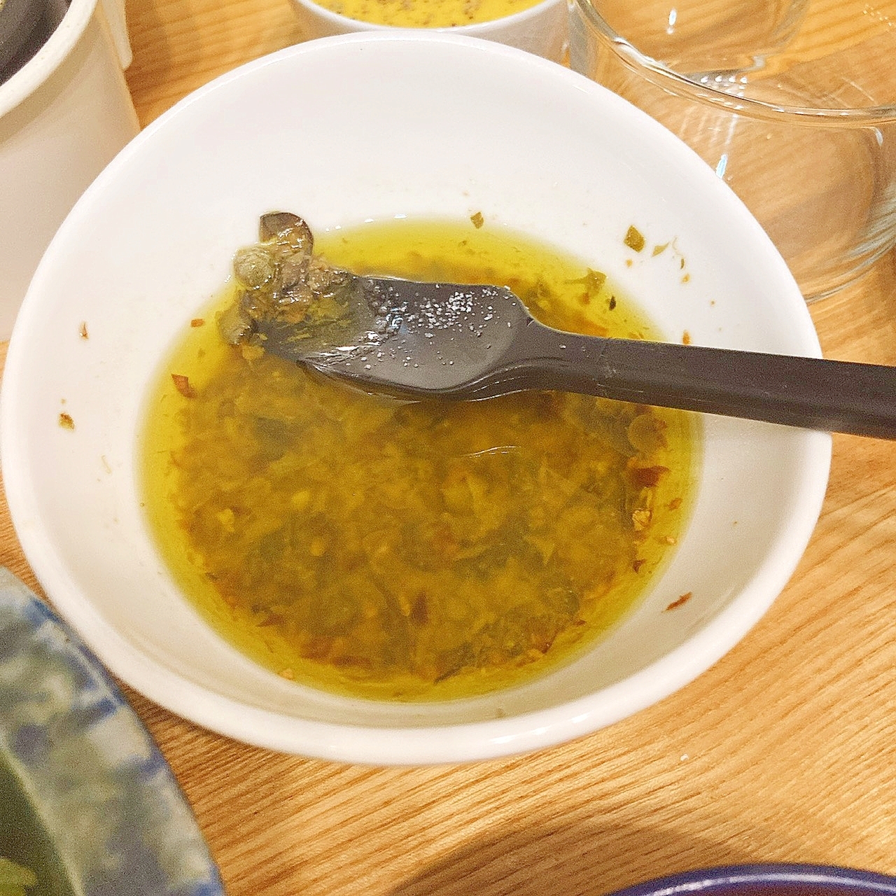 やみつき☆アンチョビとオリーブのドレッシング