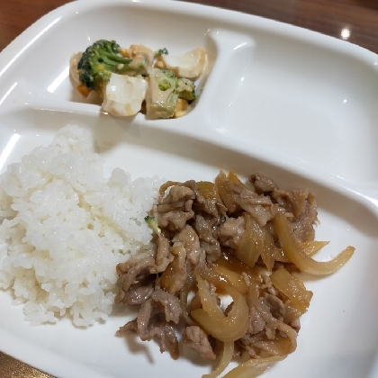 キャベツがなかったのですが、玉ねぎとお肉だけでも美味しくいただけました！