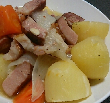 こくウマ♪塩じゃがベーコン♡