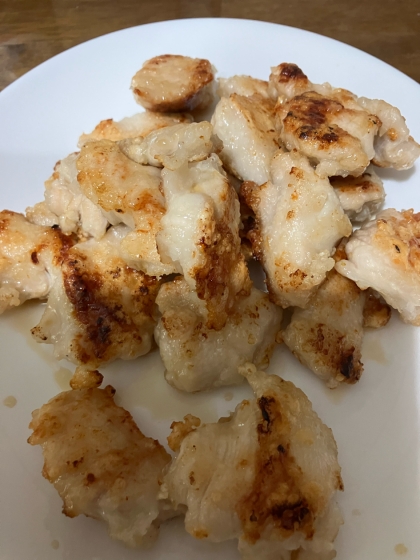 揚げない鶏ムネ唐揚げ