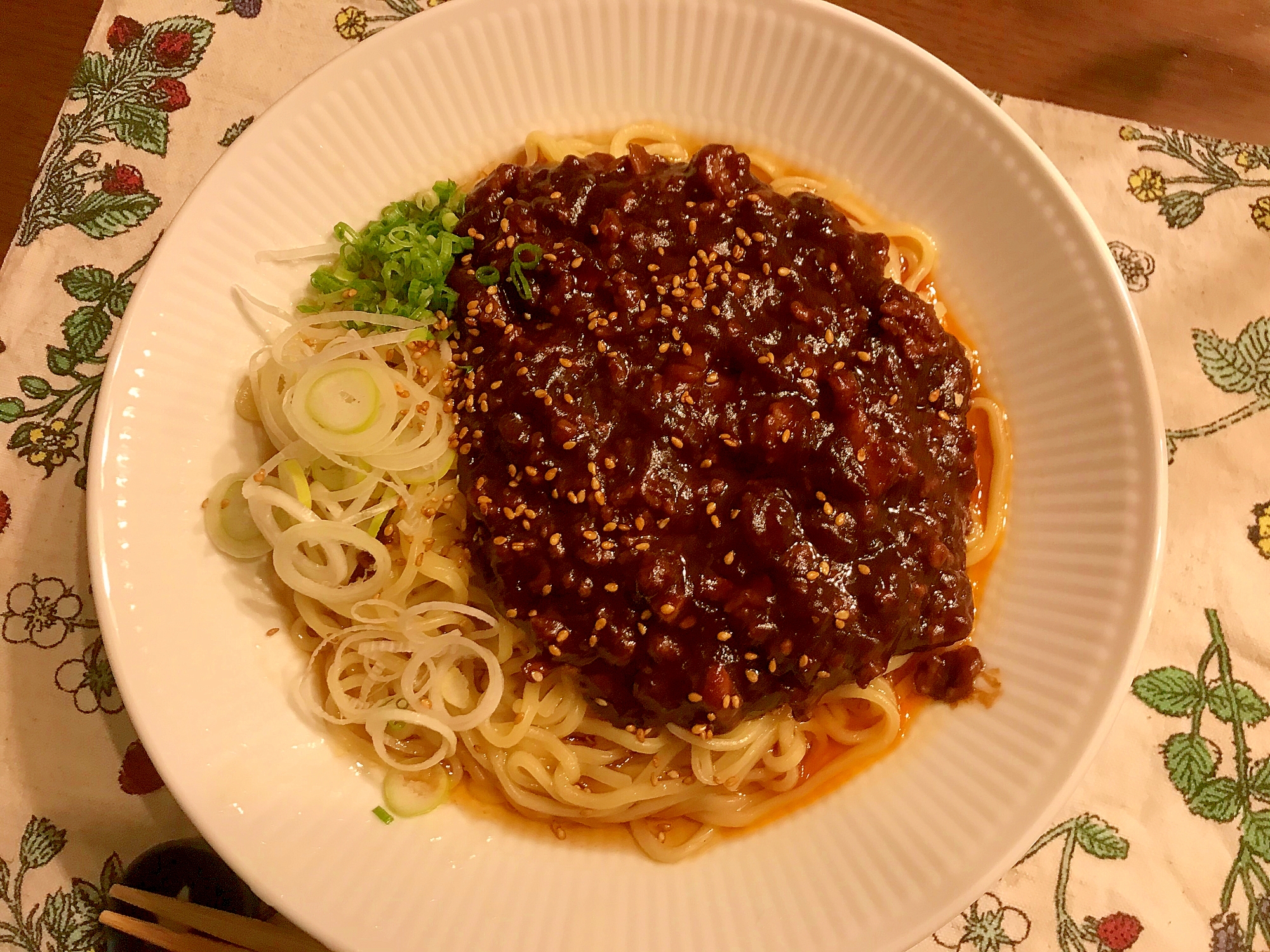 味噌から作る!本格ジャージャー麺