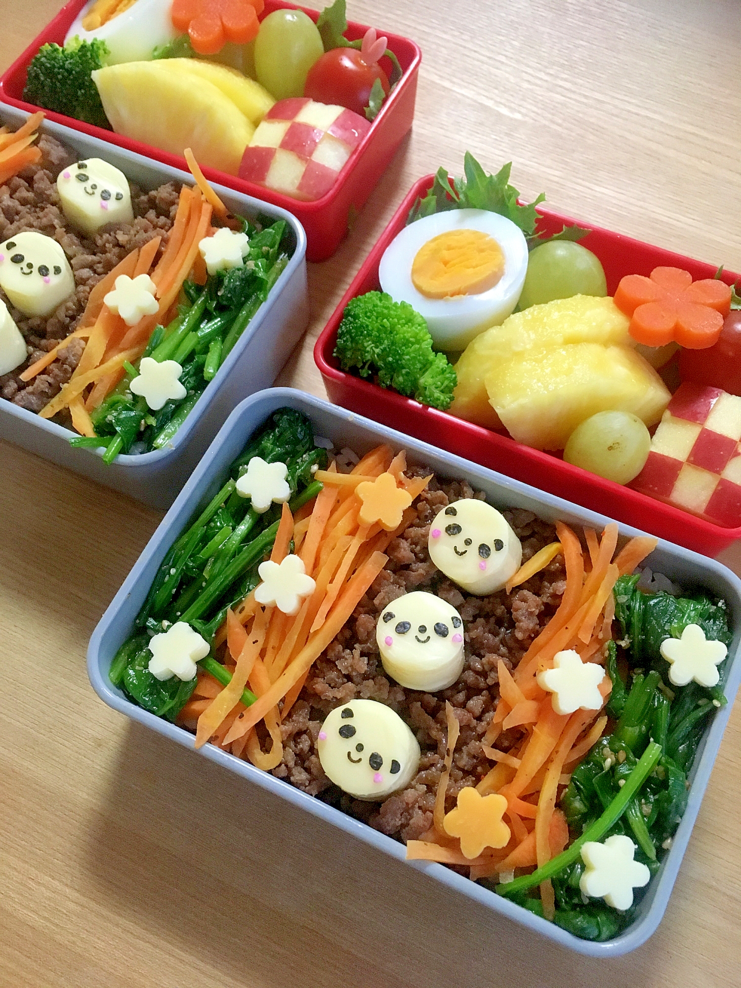 簡単キャラ弁 キャンディーチーズdeパンダちゃん レシピ 作り方 By Cherry05 楽天レシピ