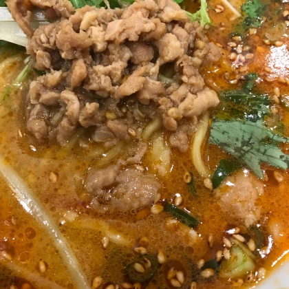 冷たい担々麺