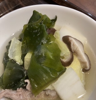 豚肉と野菜スープ