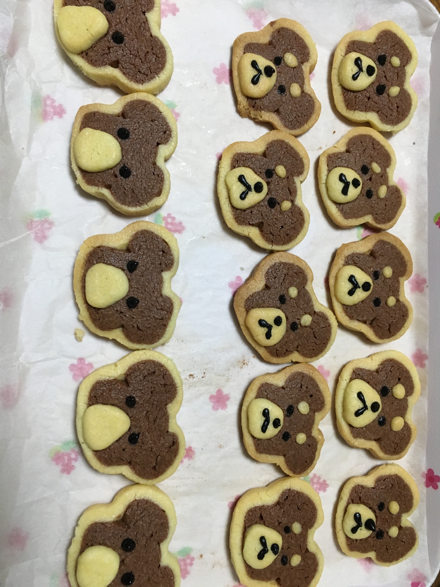 犬型アイスボックスクッキー レシピ 作り方 By こくとう 楽天レシピ