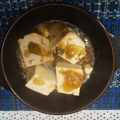 あけぼのマジックさん
こんにちは
酢を入れたお豆腐
めちゃ美味しいですね
家族に好評でした
(´ε｀ )